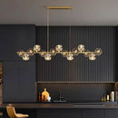 GobekUsa Crystal Chandelier | Luxury Pendant Light for Living and Dining Room
