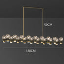 GobekUsa Crystal Chandelier Luxury Pendant Light for Living and Dining Room