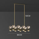 GobekUsa Crystal Chandelier Luxury Pendant Light for Living and Dining Room