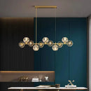 GobekUsa Crystal Chandelier | Luxury Pendant Light for Living and Dining Room