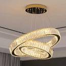 GobekUsa Crystal Chandelier: Luxury Pendant Lighting for Living Room, Staircase & Ceiling