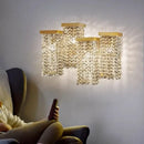 GobekUsa Crystal Chandelier: Modern 3D Rectangular Island Lighting for Bar, Hotel, Restaurant