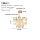 GobekUsa Crystal Chandelier: Modern Brass Luxury for Living Room & Bedroom