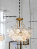 GobekUsa Crystal Chandelier: Modern Chic Pearl Light for Elegant Home Decor