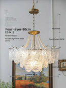 GobekUsa Crystal Chandelier: Modern Chic Pearl Light for Elegant Home Decor