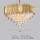 GobekUsa Crystal Chandelier: Modern Dining Room Lighting for Bedroom, Villa, 2024 New Collection