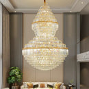 GobekUsa Crystal Chandelier: Modern Duplex Loft & Villa Living Room Lighting