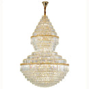 GobekUsa Crystal Chandelier: Modern Duplex Loft & Villa Living Room Lighting