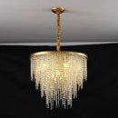 GobekUsa Crystal Chandelier: Modern Elegance for Living, Dining, and Bedroom