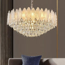 GobekUsa Crystal Chandelier: Modern Elegance for Living Room, Bedroom - High-End Luxury Lighting