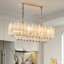 GobekUsa Crystal Chandelier: Modern Elegance for Living Room, Bedroom - High-End Luxury Lighting