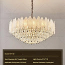 GobekUsa Crystal Chandelier: Modern Elegance for Living Room, Bedroom - High-End Luxury Lighting