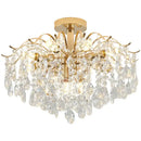 GobekUsa Crystal Chandelier: Modern Elegance for Stylish Living Spaces