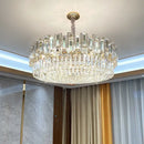 GobekUsa Crystal Chandelier: Modern Elegant Lighting for Living Room, Bedroom, Kitchen