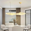 GobekUsa Crystal Chandelier: Modern Hanging Pendant Light Fixture for Dining and Living Room