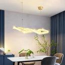 GobekUsa Crystal Chandelier: Modern Hanging Pendant Light Fixture for Dining and Living Room