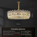 GobekUsa Crystal Chandelier: Modern High-End Luxury for Living, Dining & Master Bedrooms