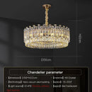 GobekUsa Crystal Chandelier: Modern High-End Luxury for Living, Dining & Master Bedrooms