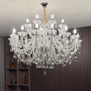 GobekUsa Crystal Chandelier: Modern Home Decoration Pendant Lights for Living & Dining Room