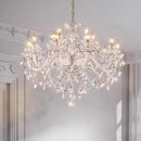 GobekUsa Crystal Chandelier: Modern Home Decoration Pendant Lights for Living & Dining Room