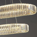 GobekUsa Crystal Chandelier: Modern Home Decoration Pendant Lights for Living and Dining Room
