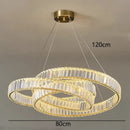 GobekUsa Crystal Chandelier: Modern Home & Dining Room Pendant Light, Interior Lighting