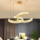 GobekUsa Crystal Chandelier: Modern Home & Dining Room Pendant Light, Interior Lighting