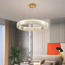 GobekUsa Crystal Chandelier: Modern Home & Dining Room Pendant Lighting