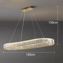 GobekUsa Crystal Chandelier: Modern Home & Dining Room Pendant Lighting
