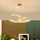 GobekUsa Crystal Chandelier: Modern Home & Dining Room Pendant Light, Interior Lighting