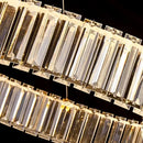 GobekUsa Crystal Chandelier: Modern Home & Dining Room Pendant Light, Interior Lighting