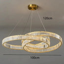 GobekUsa Crystal Chandelier: Modern Home & Dining Room Pendant Light, Interior Lighting