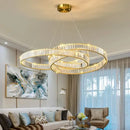 GobekUsa Crystal Chandelier: Modern Home & Dining Room Pendant Light, Interior Lighting