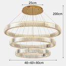 GobekUsa Crystal Chandelier: Modern Home & Dining Room Pendant Lighting
