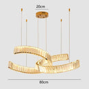 GobekUsa Crystal Chandelier: Modern Home & Dining Room Pendant Light, Interior Lighting
