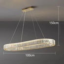 GobekUsa Crystal Chandelier: Modern Home & Dining Room Pendant Lighting