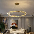 GobekUsa Crystal Chandelier: Modern Home Interior Lighting, Living & Dining Room Pendant Lights