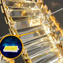 GobekUsa Crystal Chandelier: Modern Home Interior Lighting, Living & Dining Room Pendant Lights