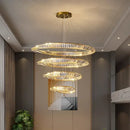 GobekUsa Crystal Chandelier: Modern Home Interior Lighting, Living & Dining Room Pendant Lights