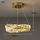 GobekUsa Crystal Chandelier: Modern Home Interior Lighting, Living & Dining Room Pendant Lights