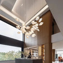 GobekUsa Crystal Chandelier: Modern Home Stair Pendant Lamp for Living Room Interior Lighting