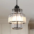 GobekUsa Crystal Chandelier: Modern LED Ceiling Lamp for Living Room, Hotel Lobby, and Hallway