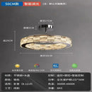 GobekUsa Crystal Chandelier: Modern LED Ceiling Lighting for Bedroom, Living, Dining Room