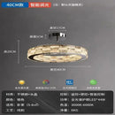 GobekUsa Crystal Chandelier: Modern LED Ceiling Lighting for Bedroom, Living, Dining Room