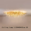 GobekUsa Crystal Chandelier: Modern LED Luxury for Living Room Decor & Lighting