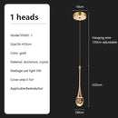 GobekUsa Crystal Chandelier: Modern LED Pendant Light for Villa Living Room and Attic