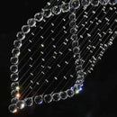 GobekUsa Crystal Chandelier: Modern LED Staircase Light Fixture for Villa Hall
