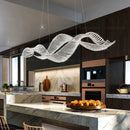 GobekUsa Crystal Chandelier: Modern Light Luxury Dining Lamp for Designer Villa and Bar