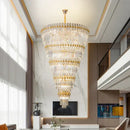 GobekUsa Crystal Chandelier: Modern Light Luxury for Living Room, Dining Room, and Bedroom