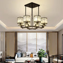 GobekUsa Crystal Chandelier: Modern Light Luxury for Living Room, Bedroom, Restaurant, Villa, Hotel